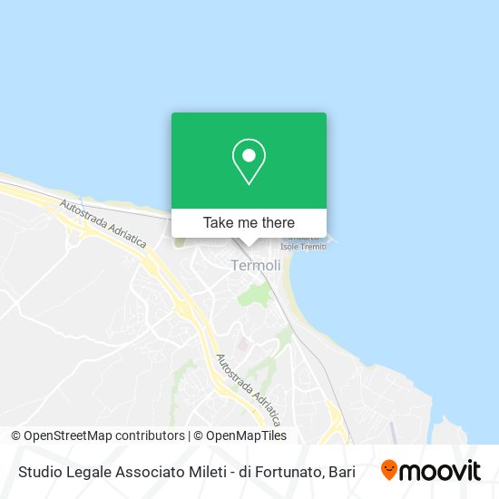 Studio Legale Associato Mileti - di Fortunato map