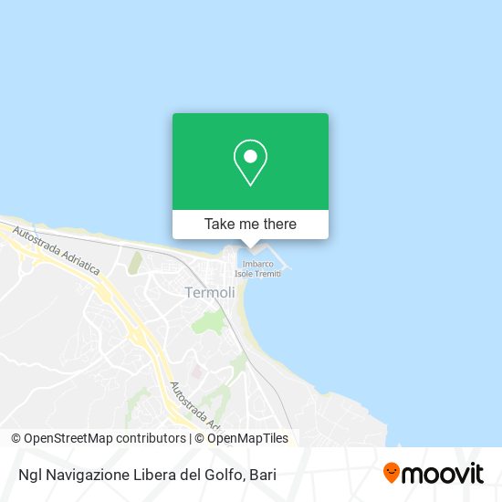 Ngl Navigazione Libera del Golfo map