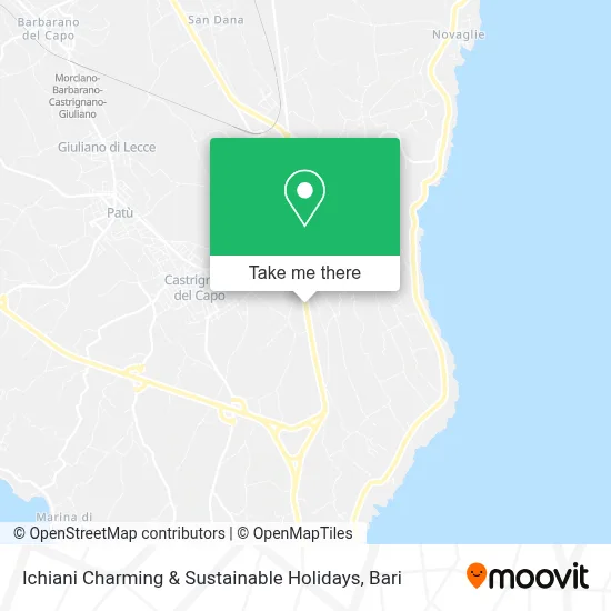 Ichiani Charming & Sustainable Holidays map