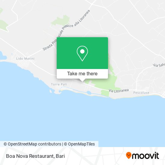 Boa Nova Restaurant map