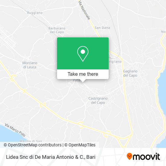 Lidea Snc di De Maria Antonio & C. map