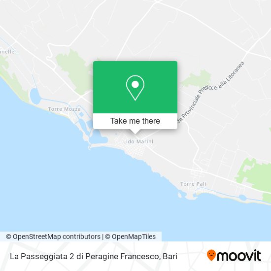 La Passeggiata 2 di Peragine Francesco map