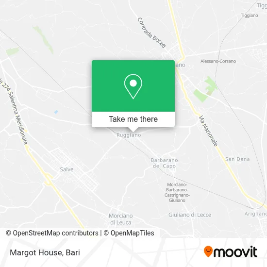 Margot House map