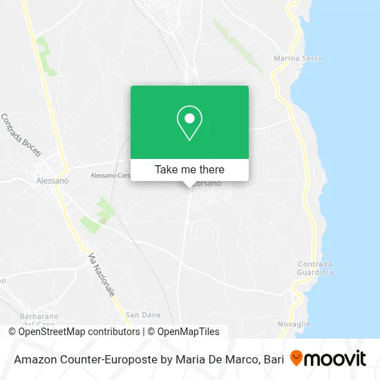 Amazon Counter-Europoste by Maria De Marco map