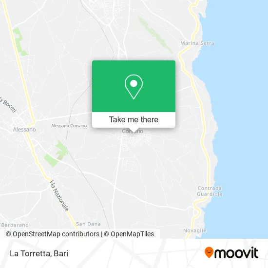 The Little Tower map