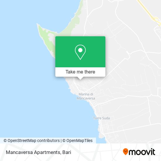 Mancaversa Apartments map