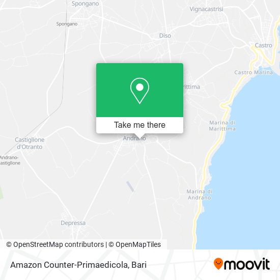 Amazon Counter-Primaedicola map