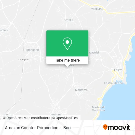 Amazon Counter-Primaedicola map