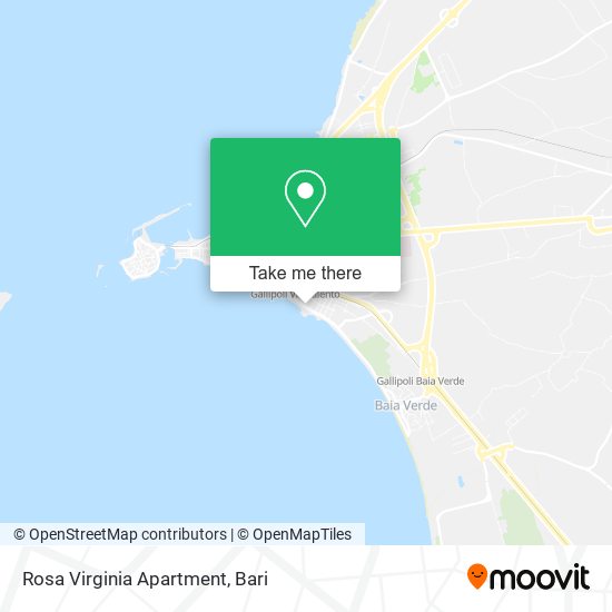 Rosa Virginia Apartment map