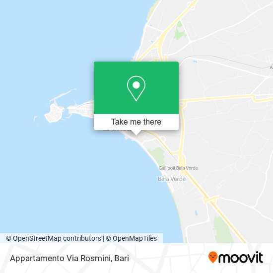 Appartamento Via Rosmini map