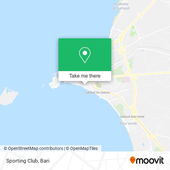 Sporting Club map