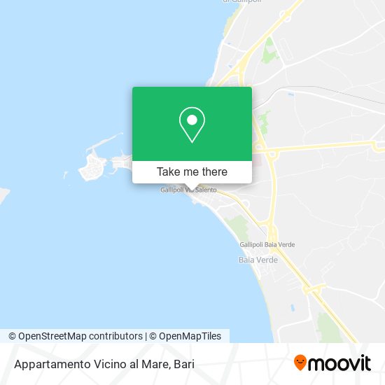 Appartamento Vicino al Mare map