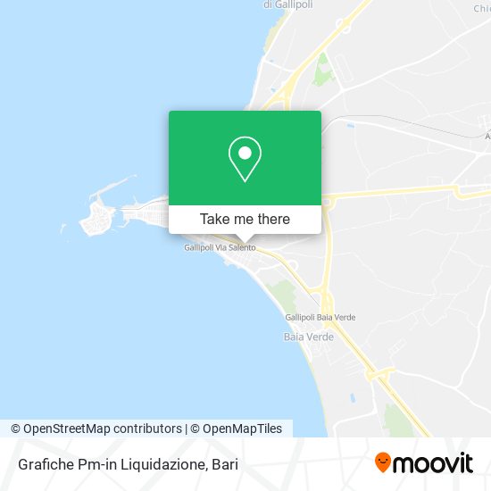 Grafiche Pm-in Liquidazione map