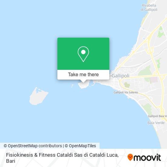 Fisiokinesis & Fitness Cataldi Sas di Cataldi Luca map