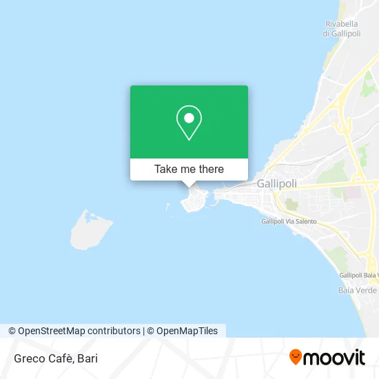 Greco Cafè map