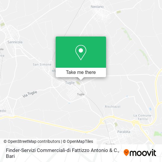 Finder-Servizi Commerciali-di Fattizzo Antonio & C. map