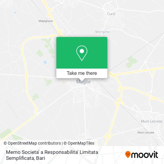 Memo Societa' a Responsabilita' Limitata Semplificata map
