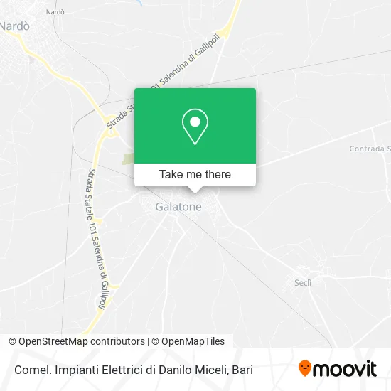 Comel. Impianti Elettrici di Danilo Miceli map