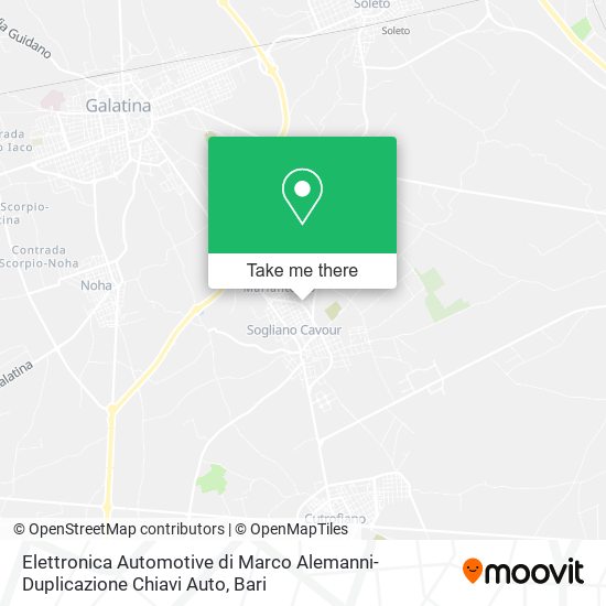 Elettronica Automotive di Marco Alemanni-Duplicazione Chiavi Auto map