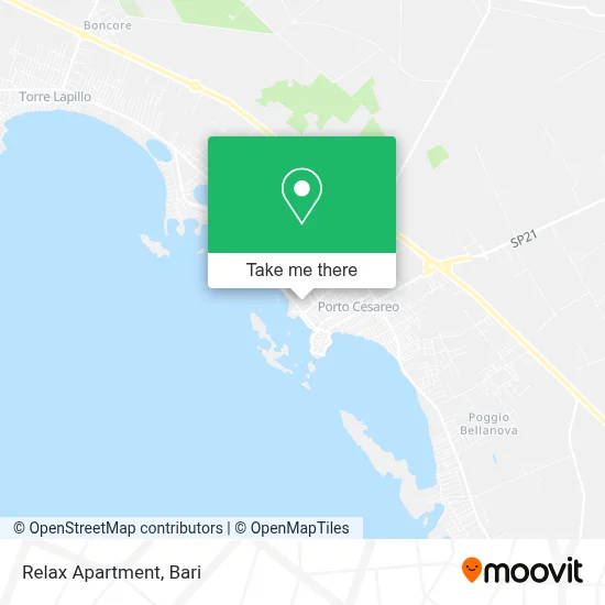Relax Apartment map