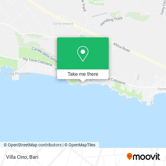 Villa Cino map