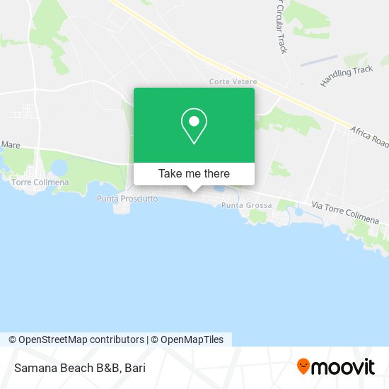 Samana Beach B&B map