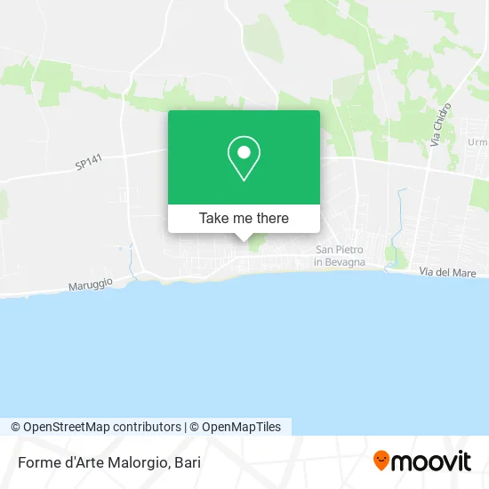 Malorgio Art Forms map