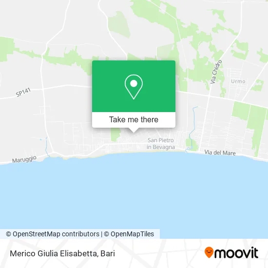 Giulia Elisabetta Merico map