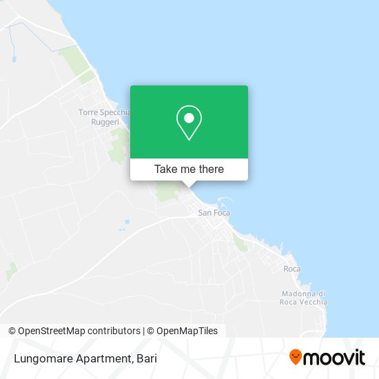 Lungomare Apartment map