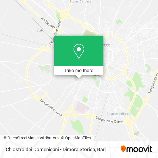 Chiostro dei Domenicani - Dimora Storica map