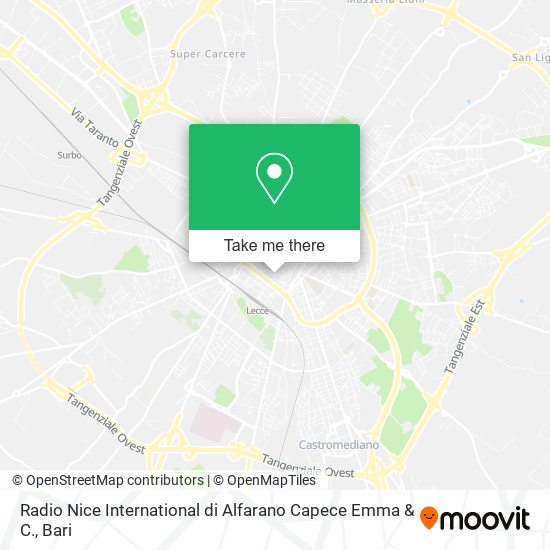 Radio Nice International di Alfarano Capece Emma & C. map