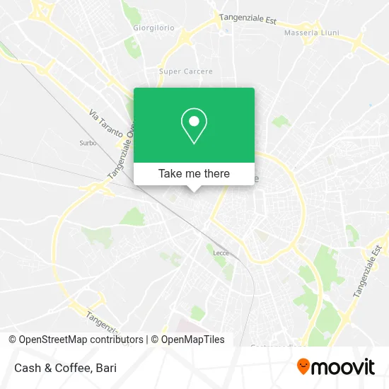 Cash & Coffee map
