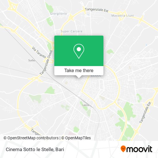 Cinema Sotto le Stelle map