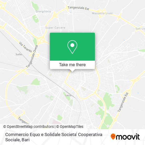 Commercio Equo e Solidale Societa' Cooperativa Sociale map