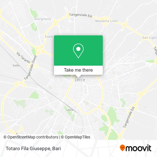 Totaro Fila Giuseppe map