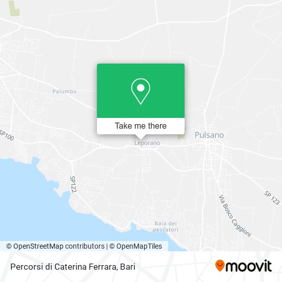 Percorsi di Caterina Ferrara map