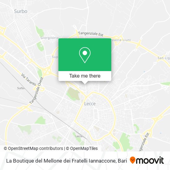 La Boutique del Mellone dei Fratelli Iannaccone map