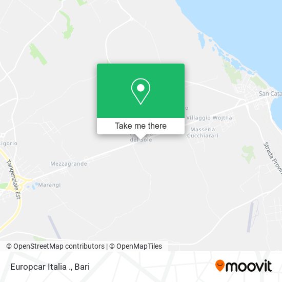 Europcar Italia . map