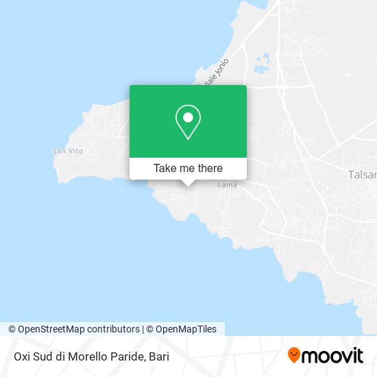 Oxi Sud di Morello Paride map