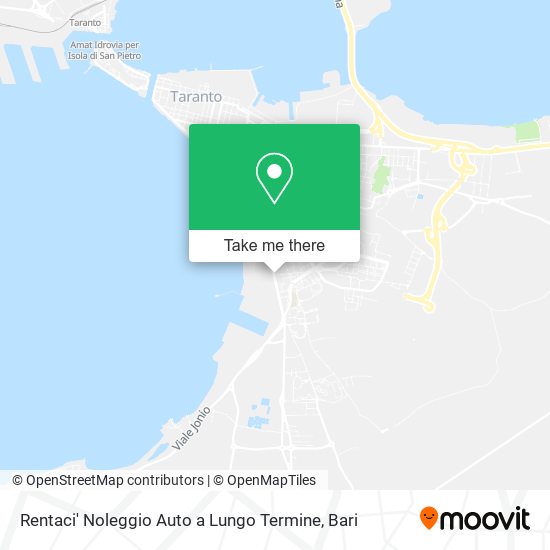 Rentaci' Noleggio Auto a Lungo Termine map