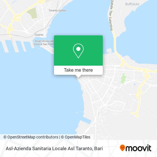 Asl-Azienda Sanitaria Locale Asl Taranto map