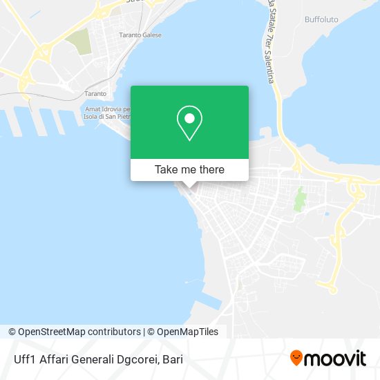Uff1 Affari Generali Dgcorei map