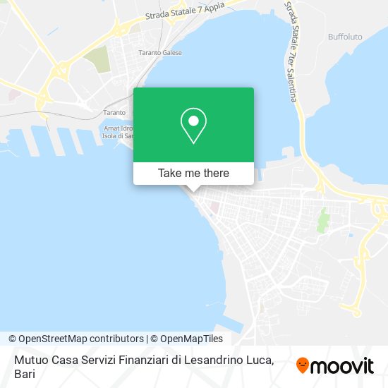 Mutuo Casa Servizi Finanziari di Lesandrino Luca map