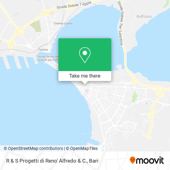 R & S Projects by Alfredo Renò & Co. map