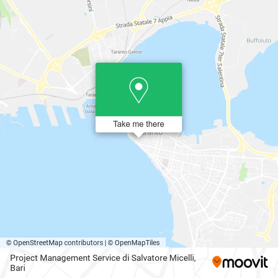 Project Management Service by Salvatore Micelli map