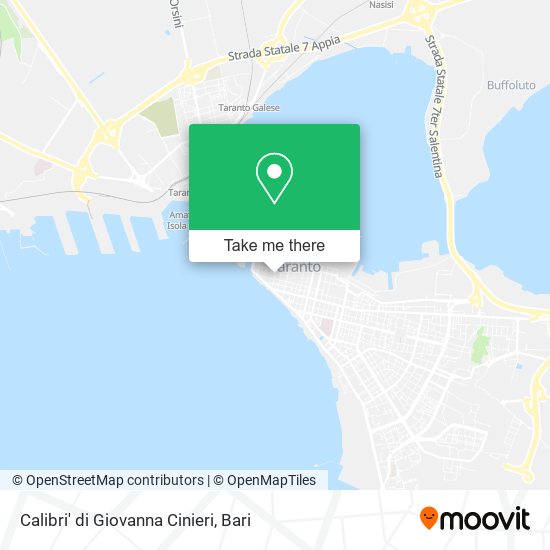 Calibri' di Giovanna Cinieri map