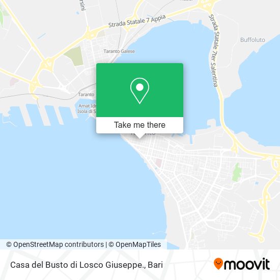 Casa del Busto di Losco Giuseppe. map