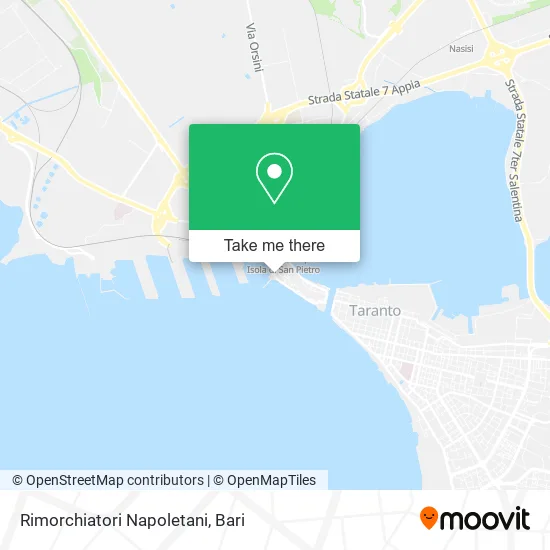 Rimorchiatori Napoletani map
