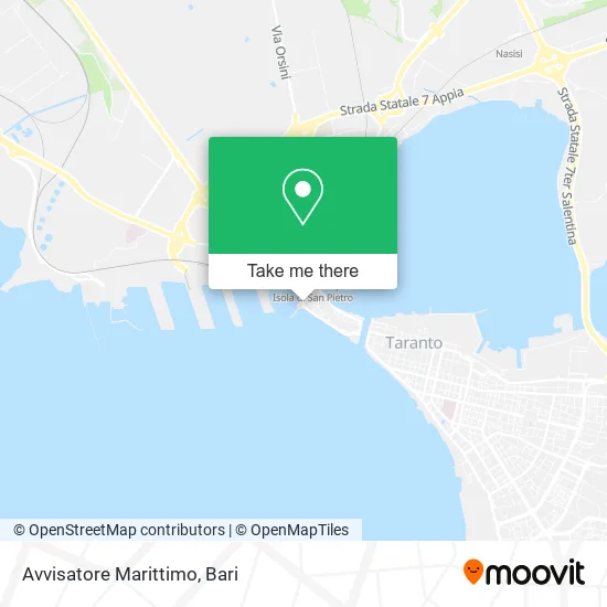 Avvisatore Marittimo map