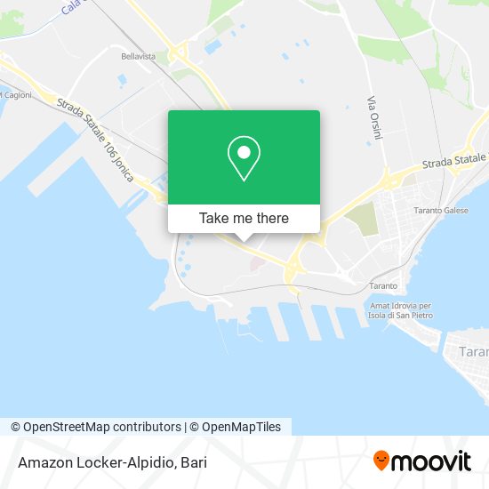 Amazon Locker-Alpidio map
